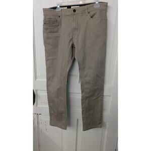 Scott James Pants Slim Fit Mens 34x30 tan